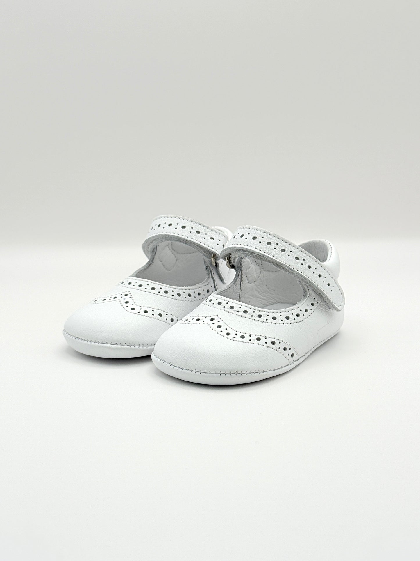 Crib Shoe Mary Jane Oxford White