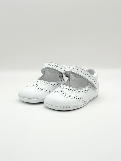 Crib Shoe Mary Jane Oxford White