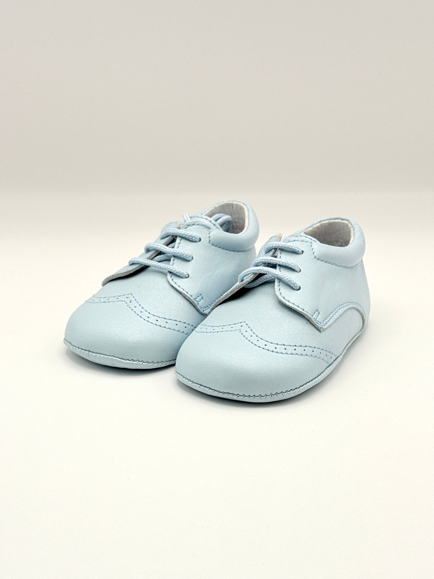 Crib Shoe Blucher Nacar Blue