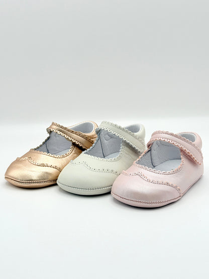 Crib Shoe Mary Jane Rubi Rose Gold