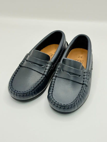 Penny Loafer Moccasins Navy