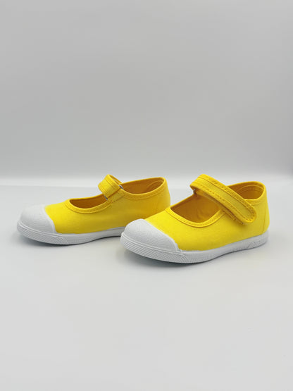 Mary Jane 'Cap Toe' Yellow