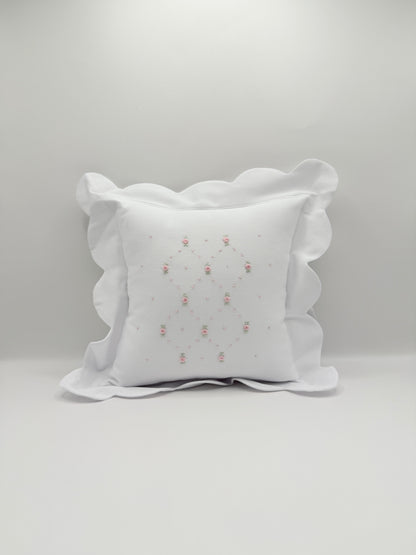 Musical Pillow Pink Flowers