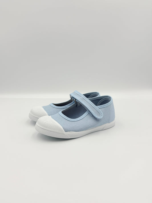 Mary Jane 'Cap Toe' Sky Blue