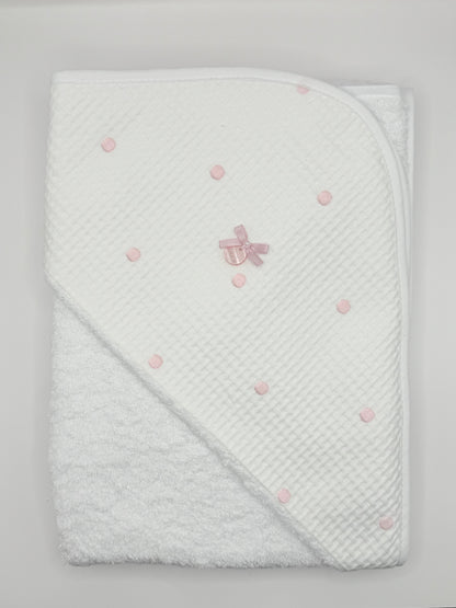 Hooded Towel XL Bopi Pink