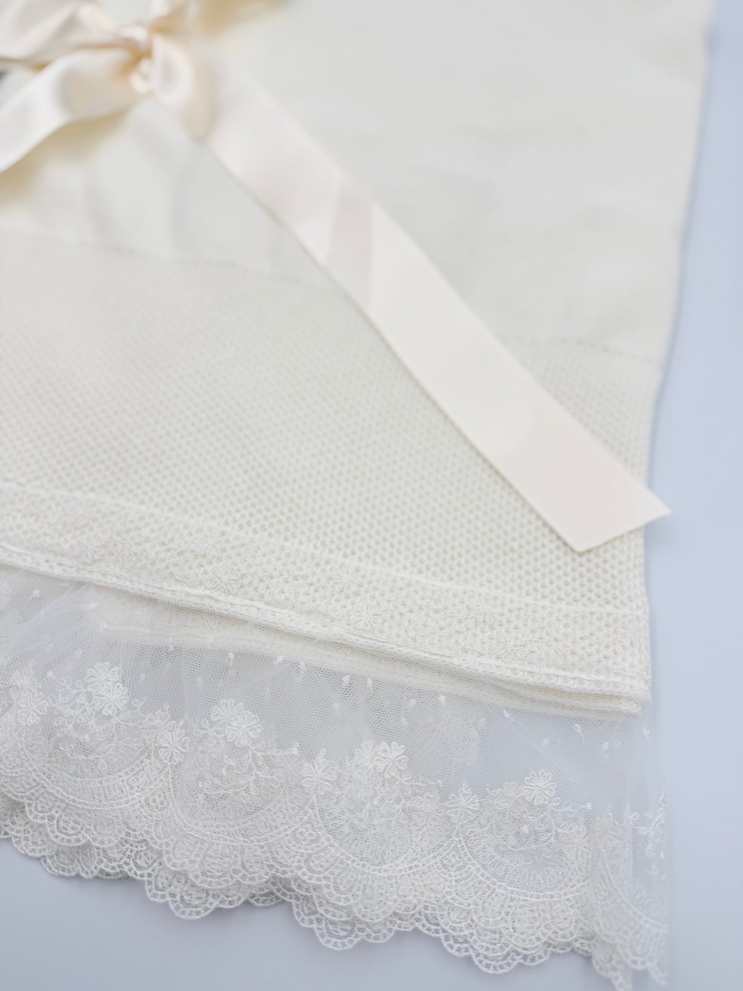 Blanket 'Beatriz' White