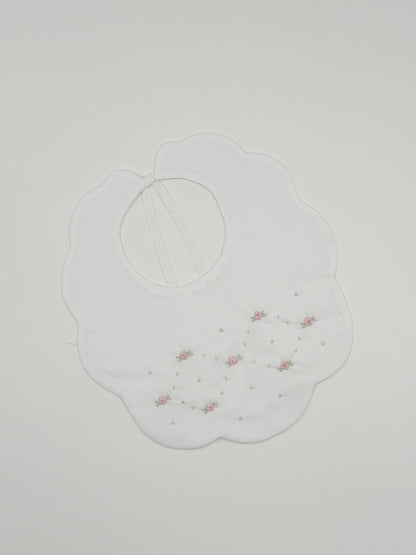 Bib 'Floral Pink'