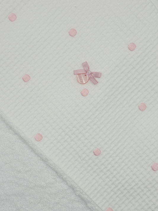 Hooded Towel XL Bopi Pink