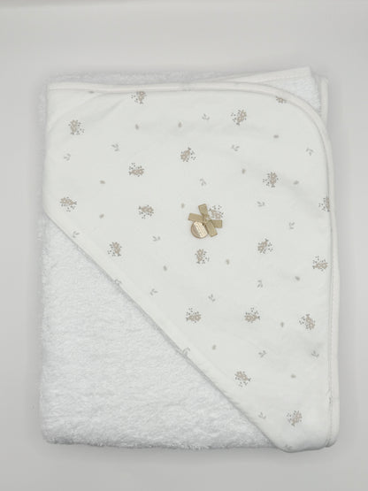 Hooded Towel XL Clea Beige