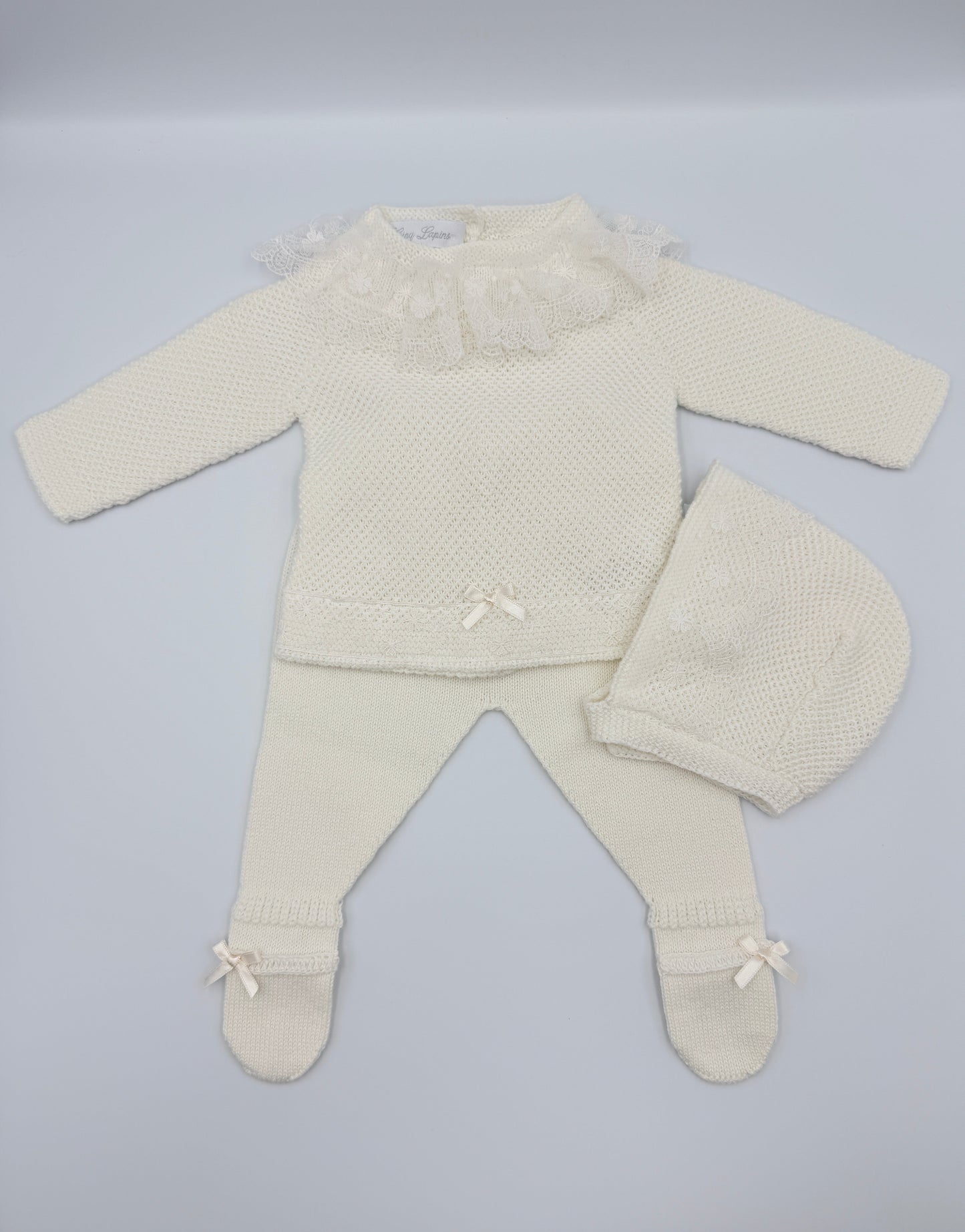 Knit Set 'Beatriz' White