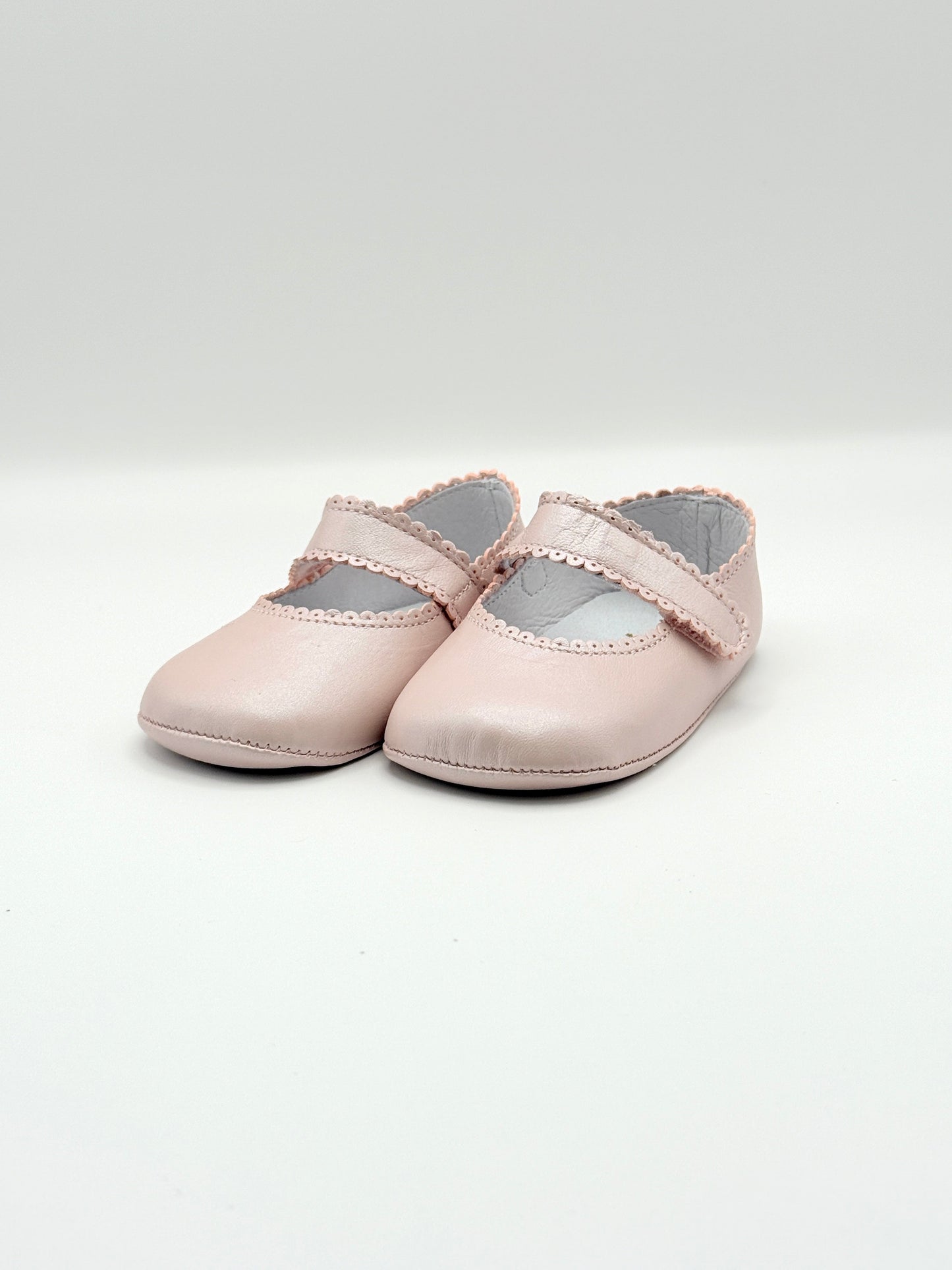 Crib Shoe Mary Jane Nacar Rosa