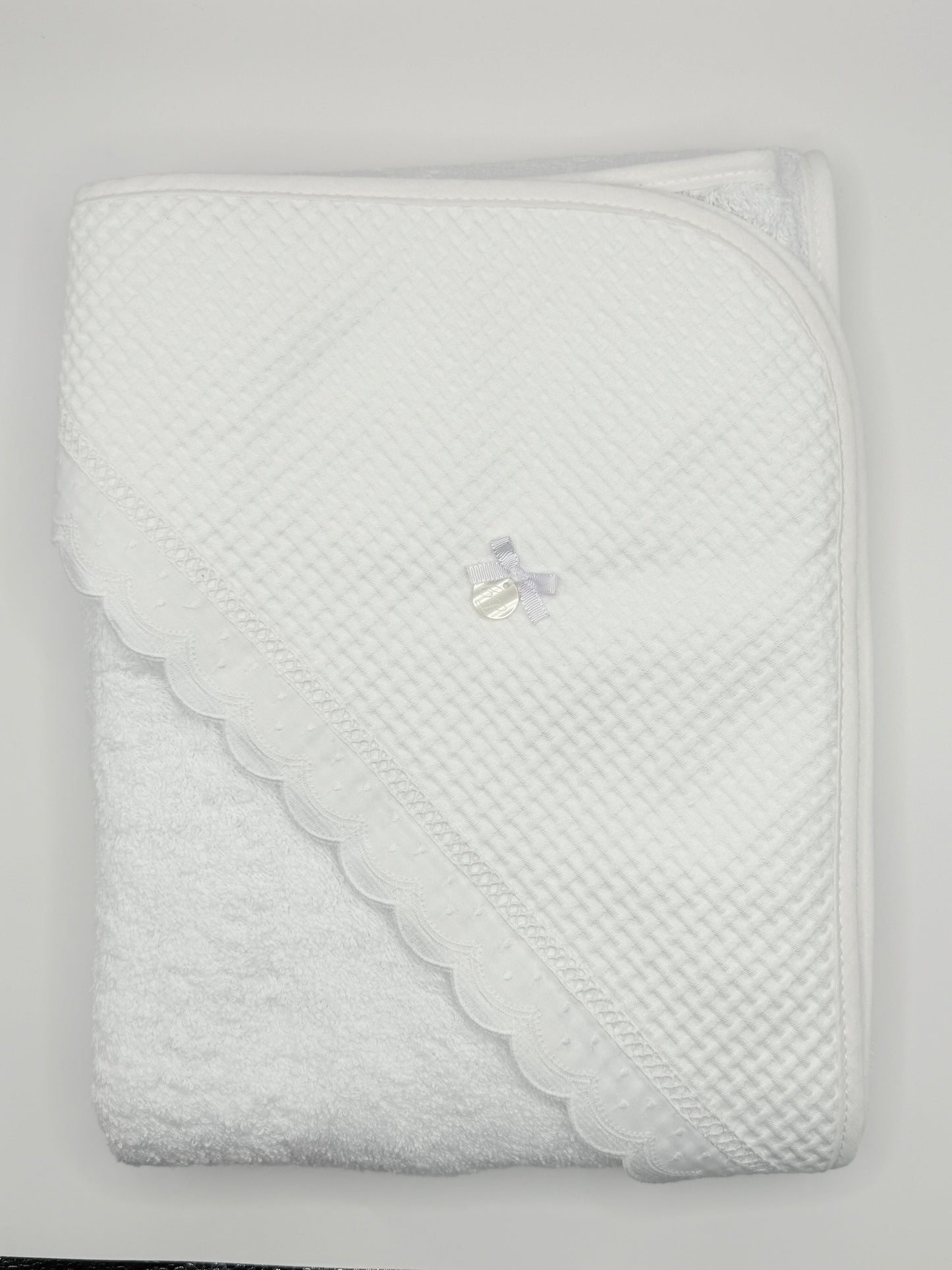 Hooded Towel XL Lucia White