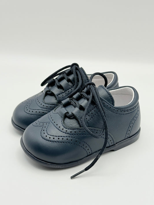 Lace-Up Shoes Navy