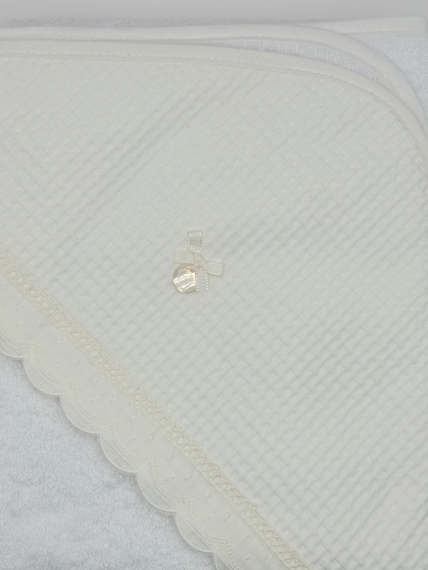 Hooded Towel XL Lucia Ivory