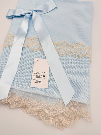 Blanket 'Picos' Blue