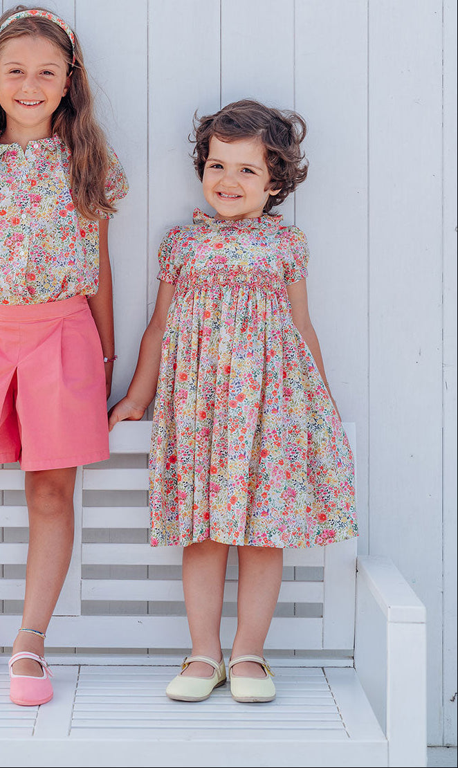 Smock Dress 'Vangogh Florals'