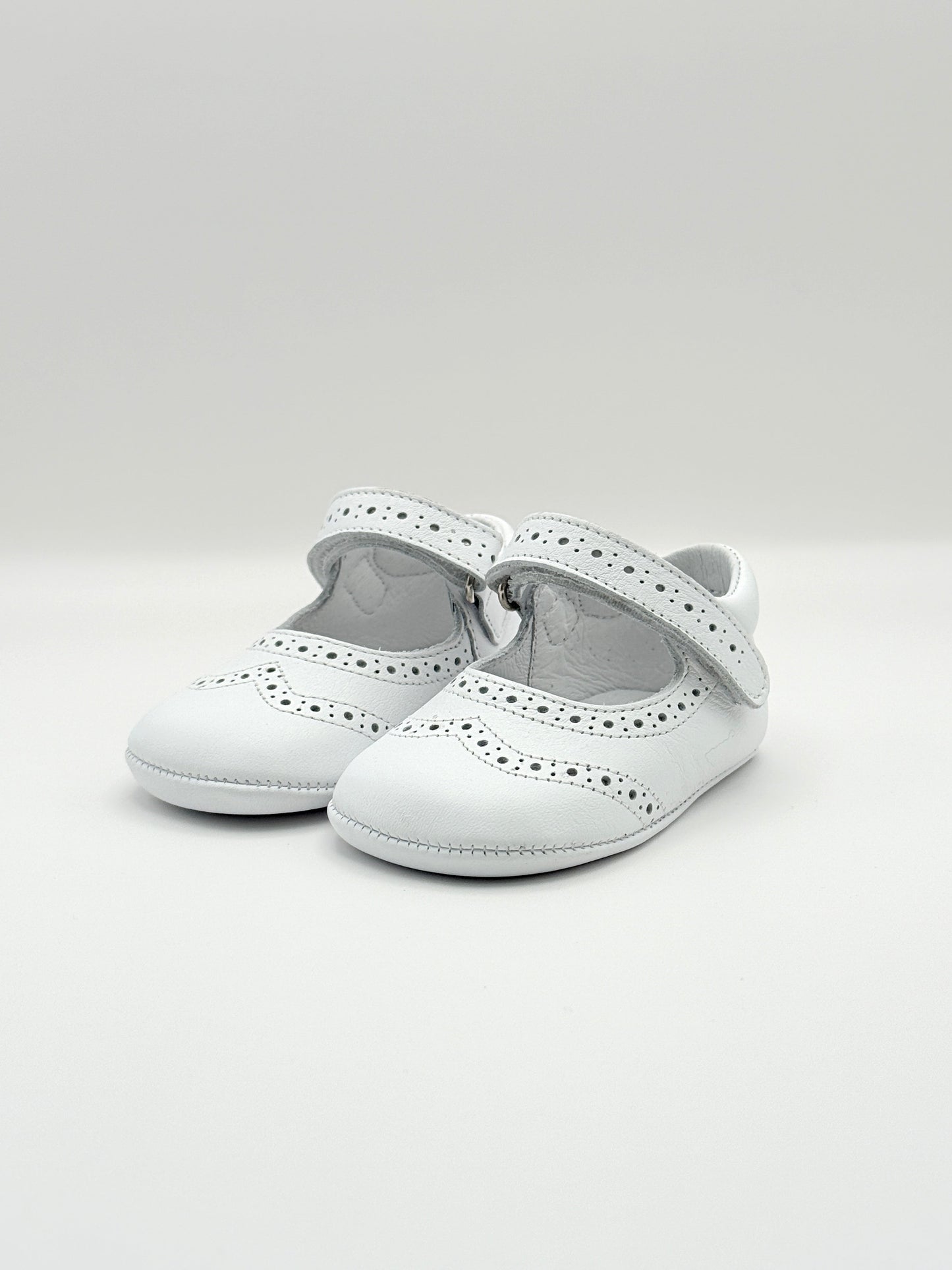 Crib Shoe Mary Jane Oxford White