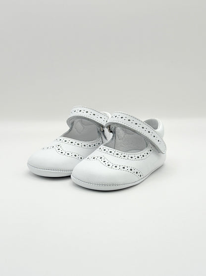 Crib Shoe Mary Jane Oxford White