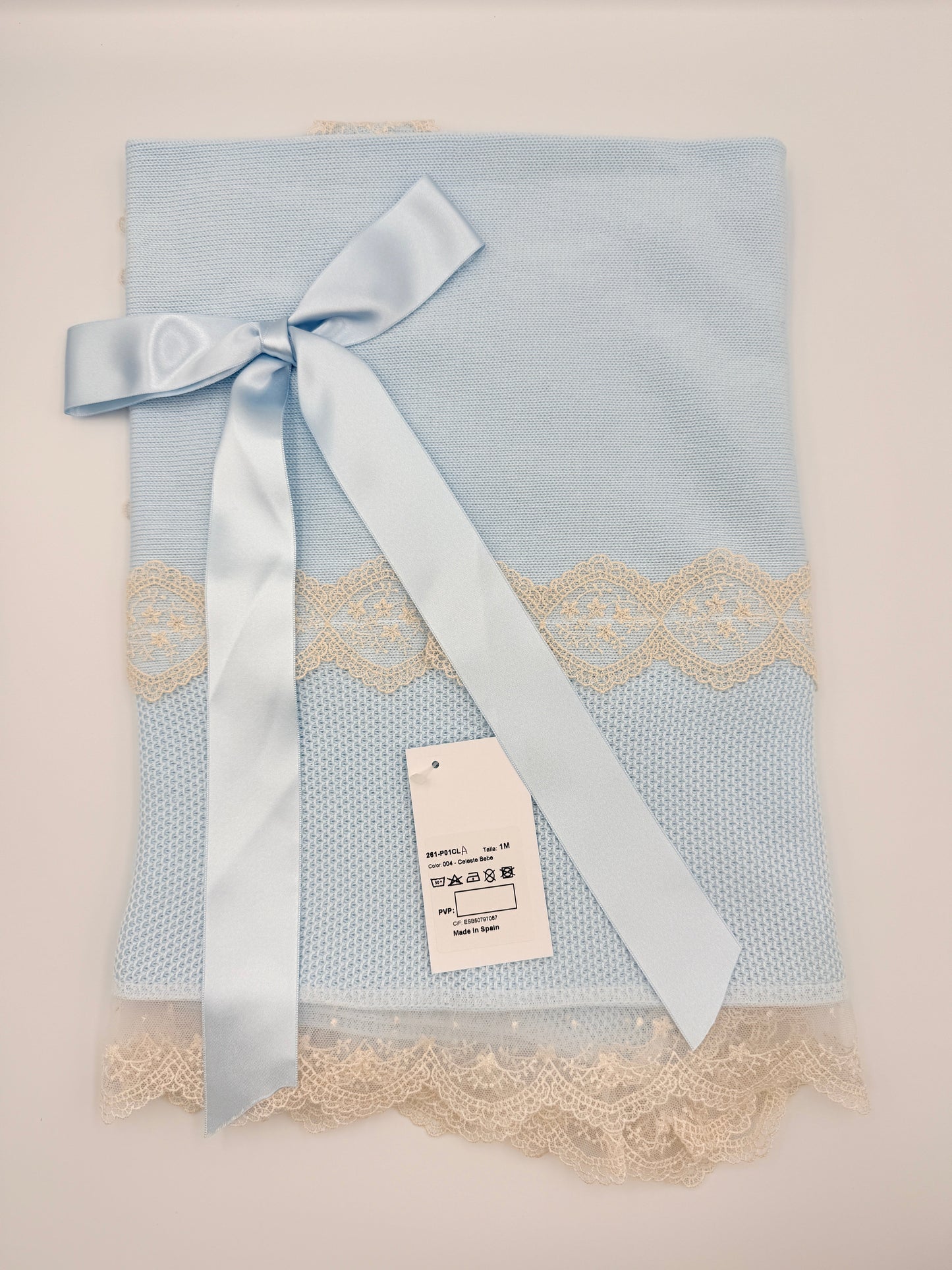 Blanket 'Picos' Blue