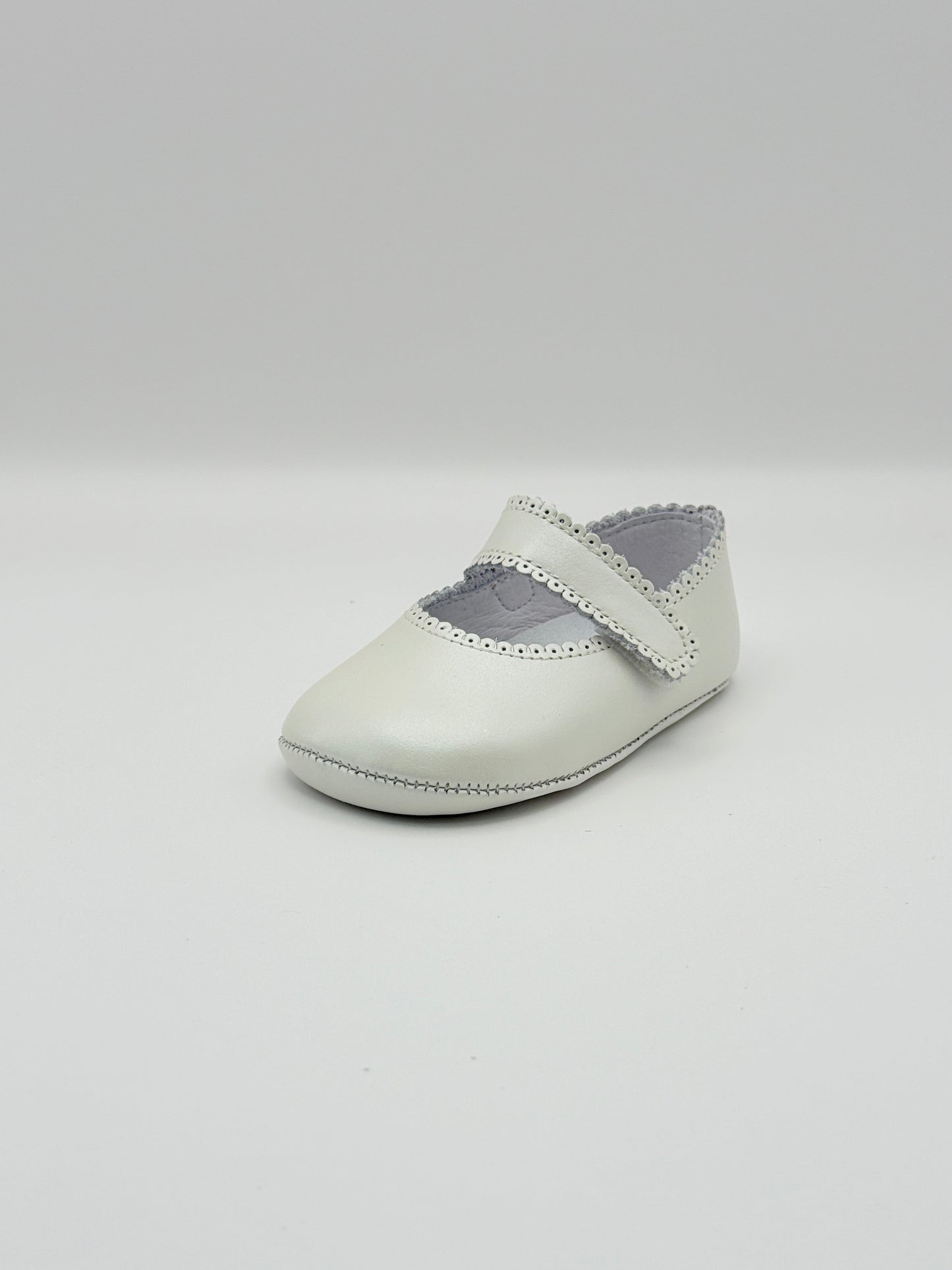 Crib Shoe Mary Jane Nacar Ivory