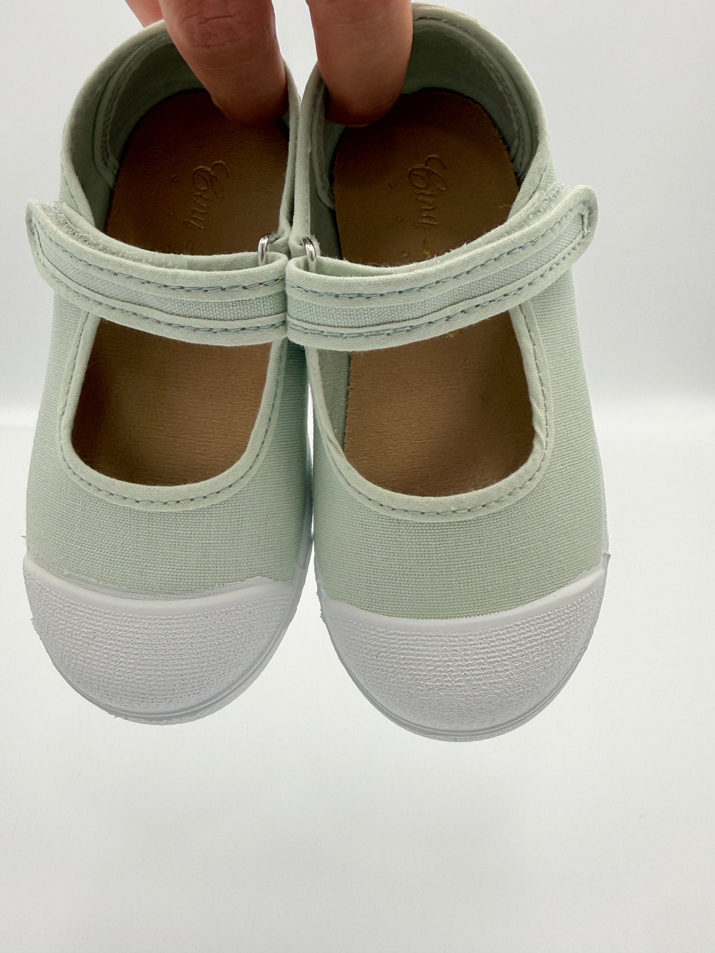 Mary Jane 'Cap Toe' Sage
