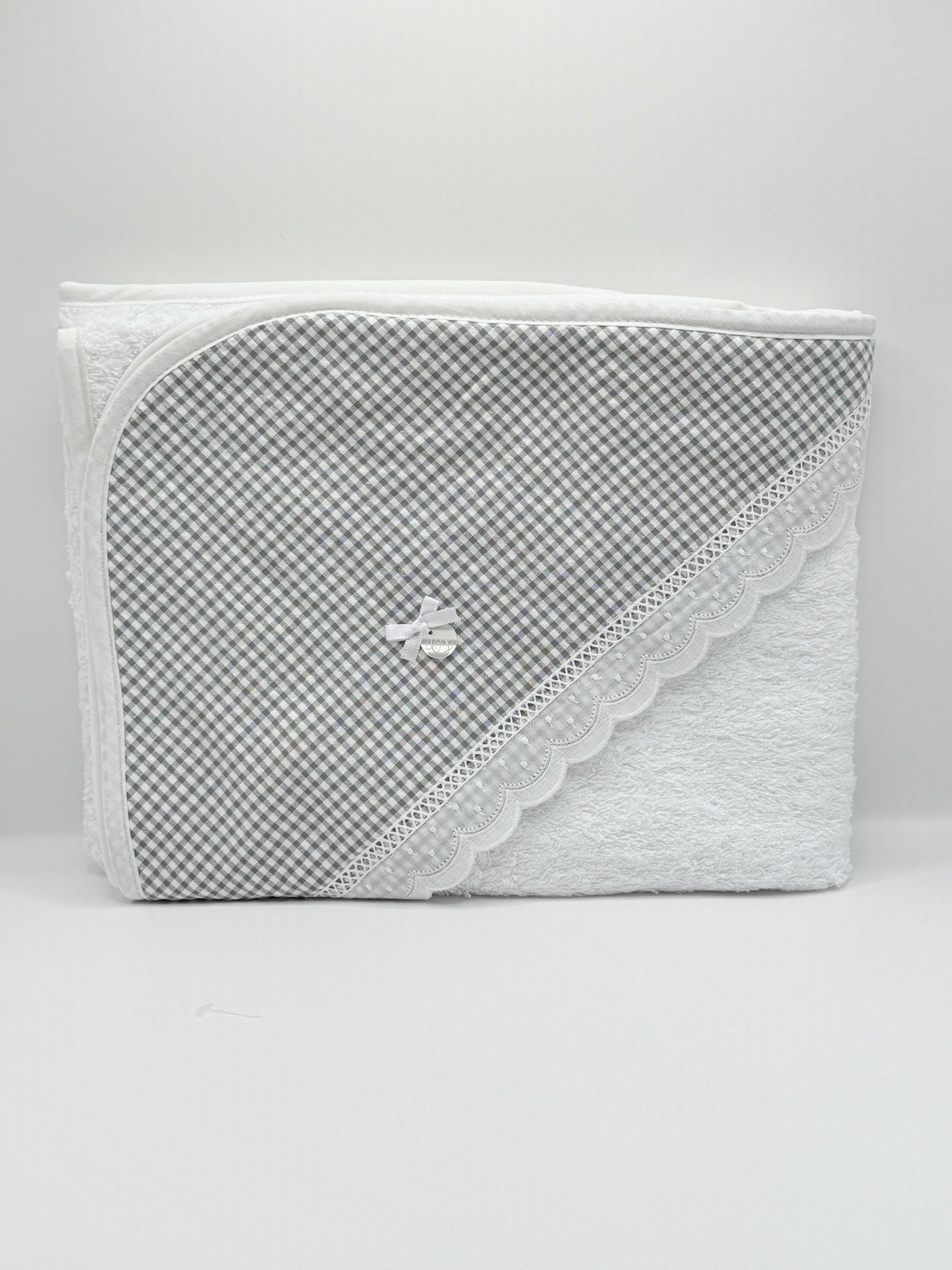 Hooded Towel XL Telmo Grey