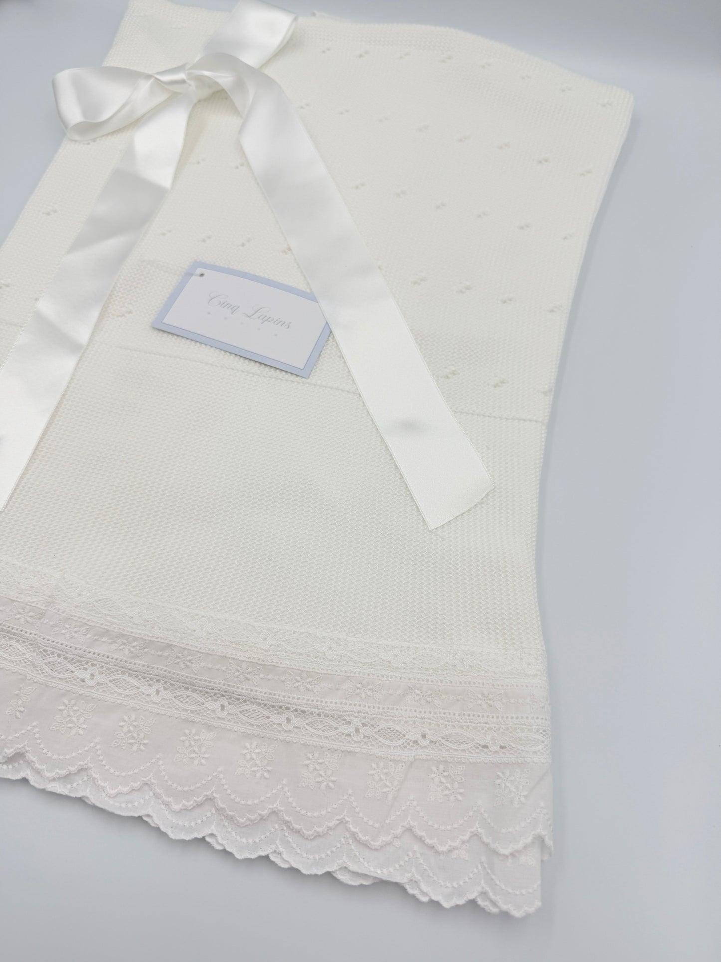 Blanket 'Anama' White