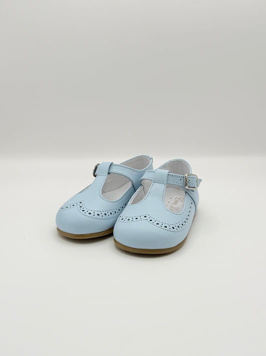 Oxford T-strap Baby Blue