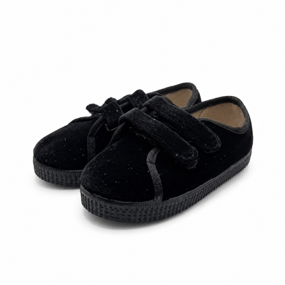 Riptape Sneakers 'York Velvet' Black