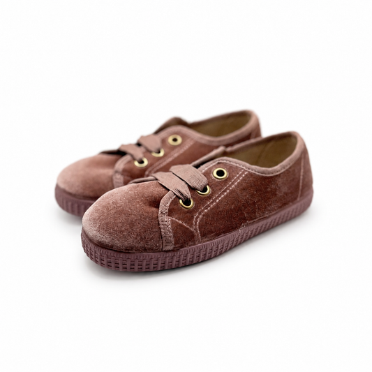 Sneakers 'Velvet Ribbon' Antique Pink