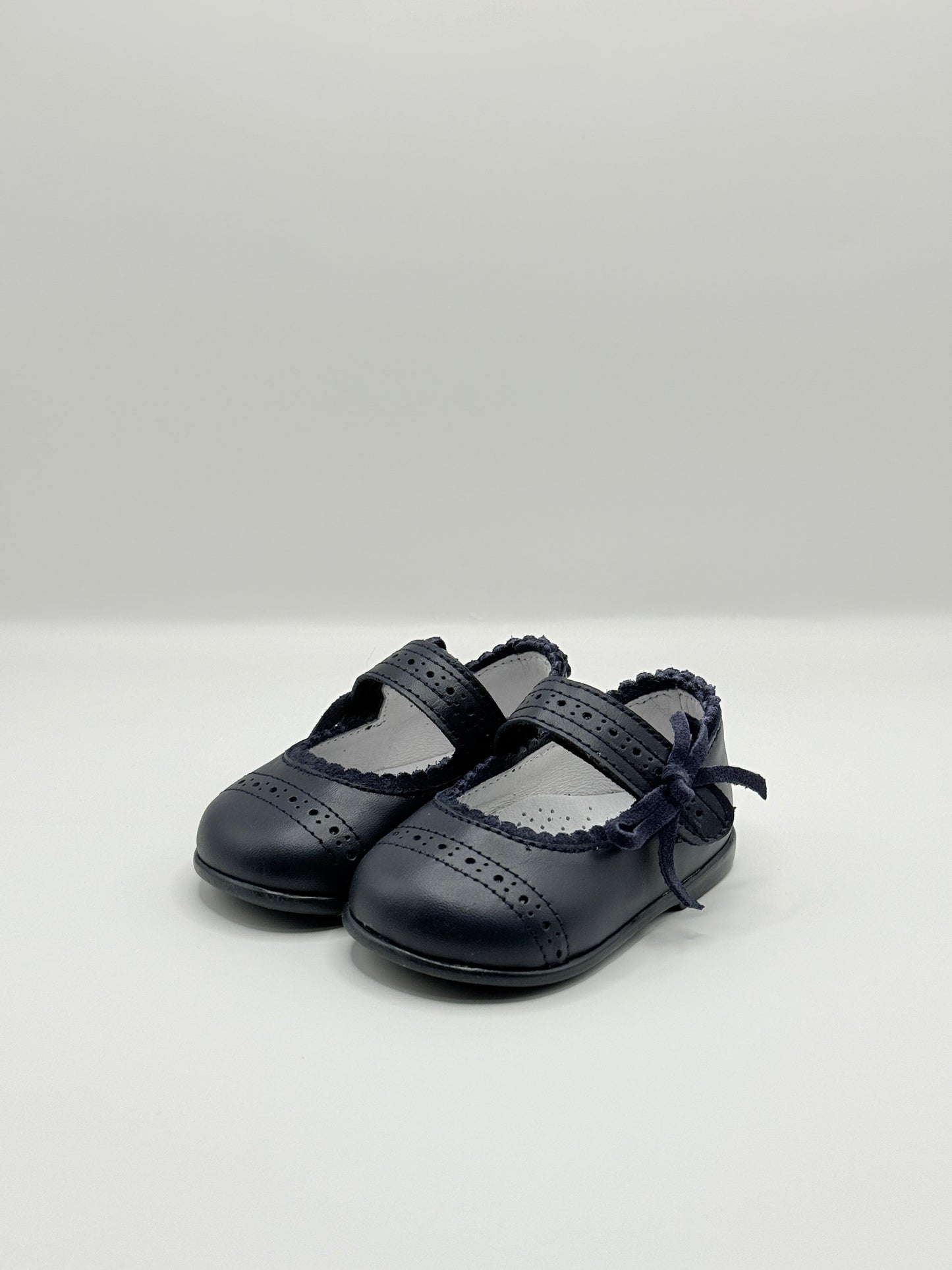 Mary Jane Bow Navy