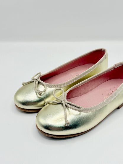 Ballet Flats Gold