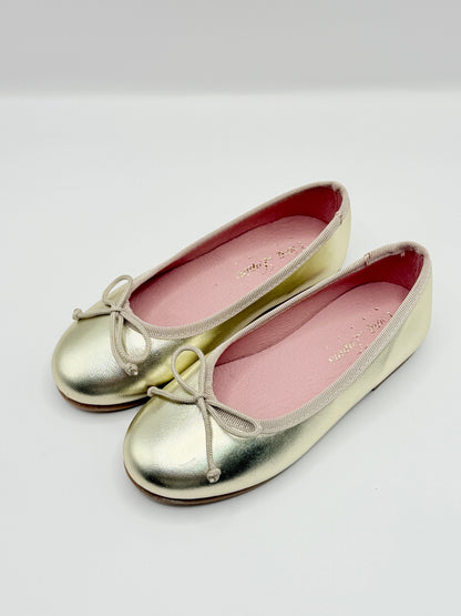 Ballet Flats Gold