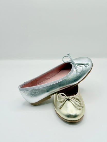 Ballet Flats Matte Gold