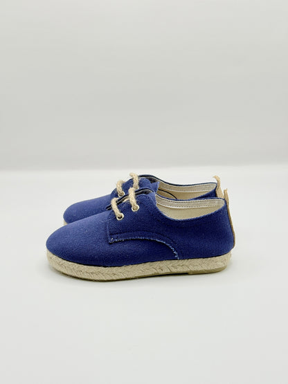 Lace-Up Shoes Navy