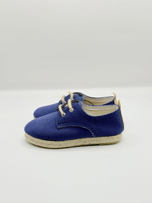Lace-Up Shoes Navy