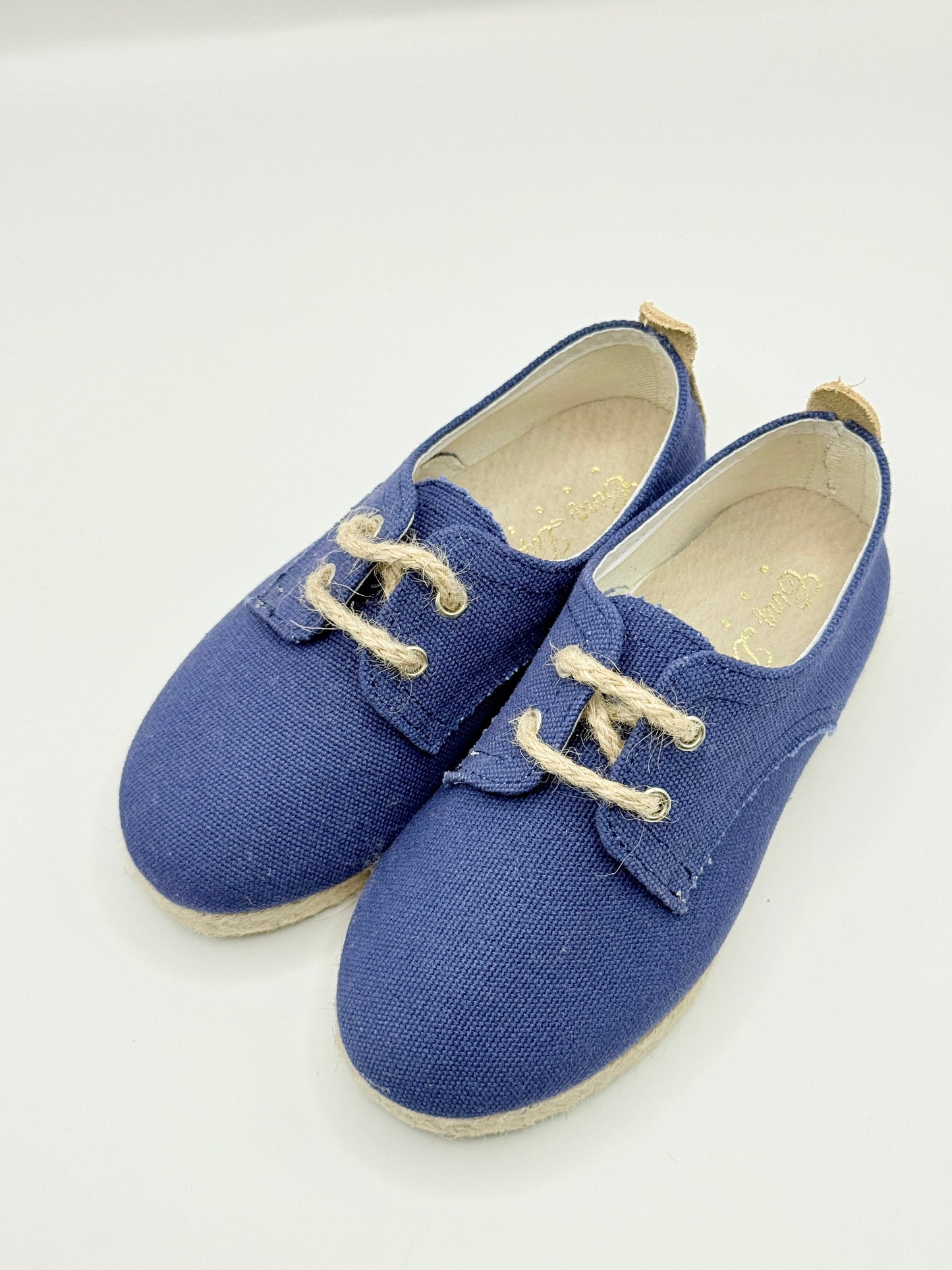 Lace-Up Shoes Navy