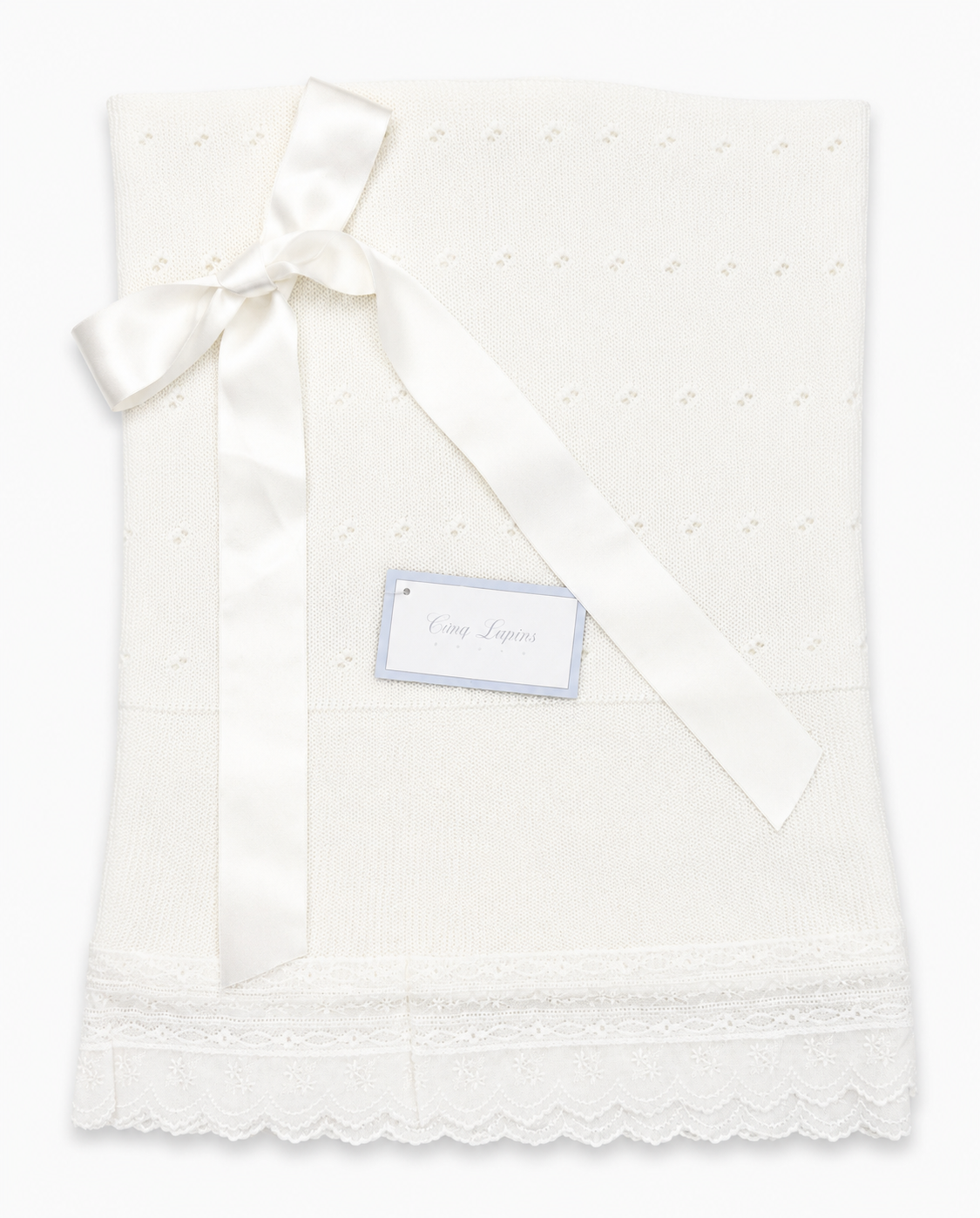 Blanket 'Anama' White