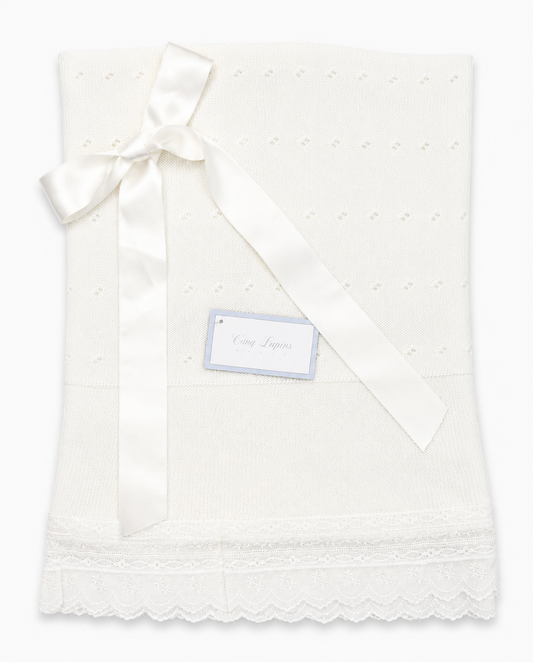 Blanket 'Anama' White