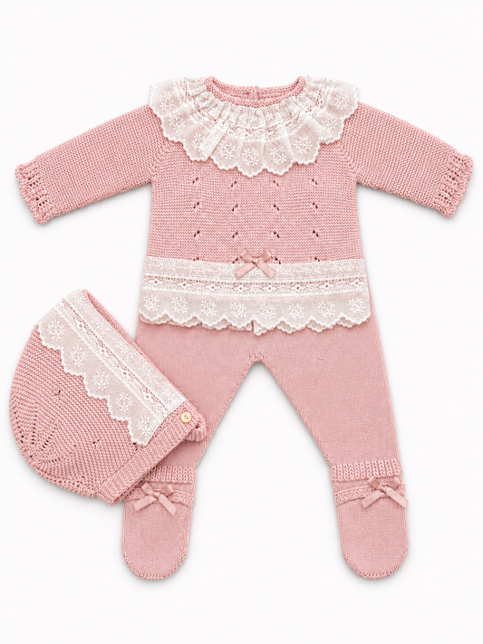 Knit Set 'Anama' Blush