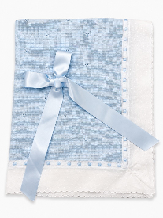 Blanket 'Pasacintas' Blue