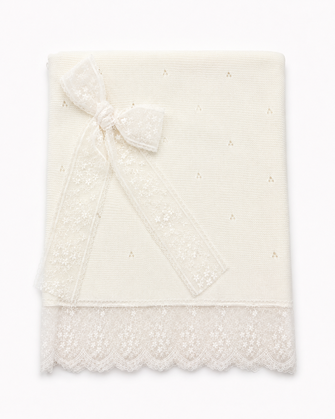 Blanket 'Picos Lace'