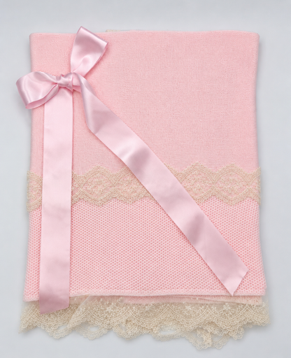 Blanket 'Picos' Pink