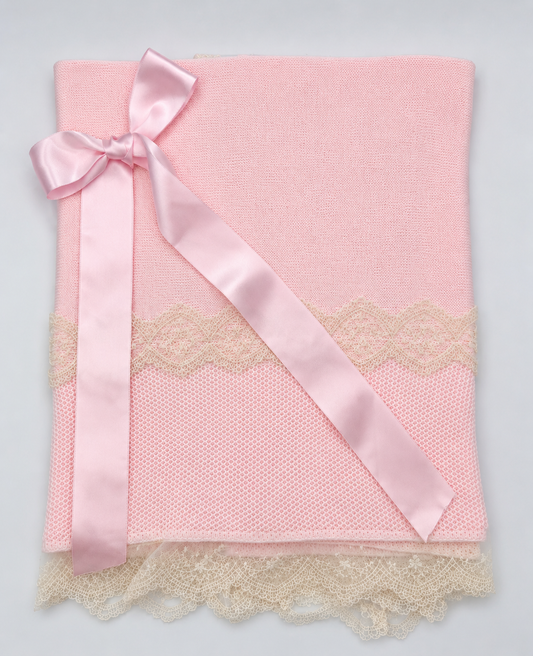 Blanket 'Picos' Pink