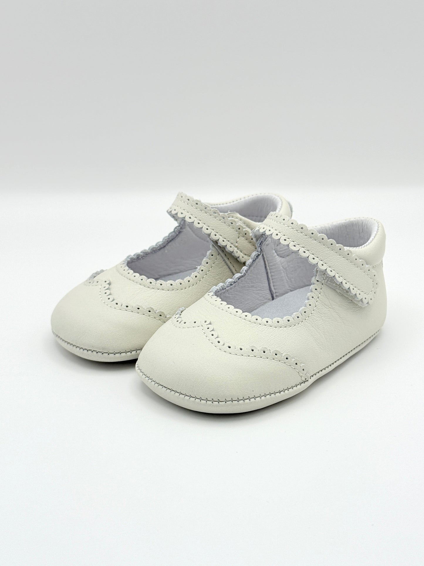 Crib Shoe Mary Jane Rubi Napa Ivory