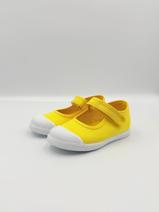 Mary Jane 'Cap Toe' Yellow
