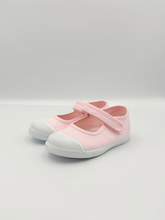 Mary Jane 'Cap Toe' Pink