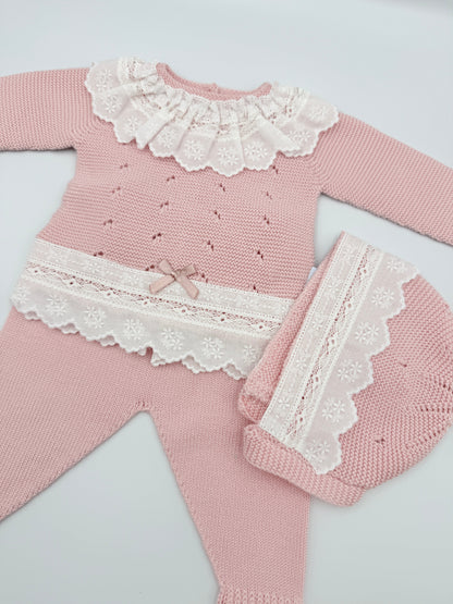 Knit Set 'Anama' Blush