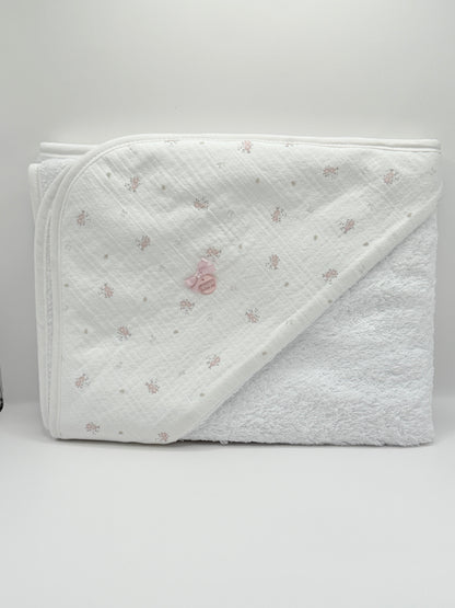 Hooded Towel XL Clea Pink