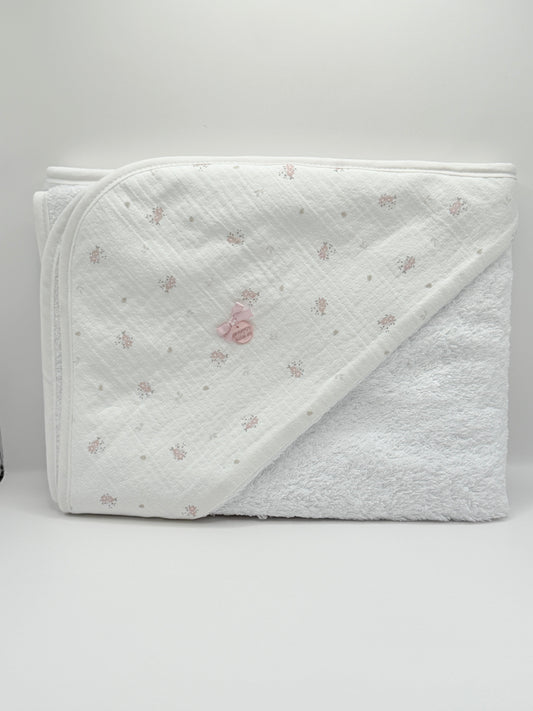 Hooded Towel XL Clea Pink